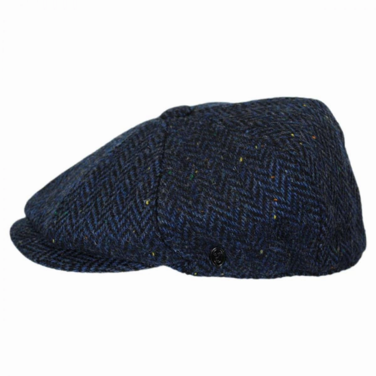 Cambridge Herringbone Wool Newsboy Cap