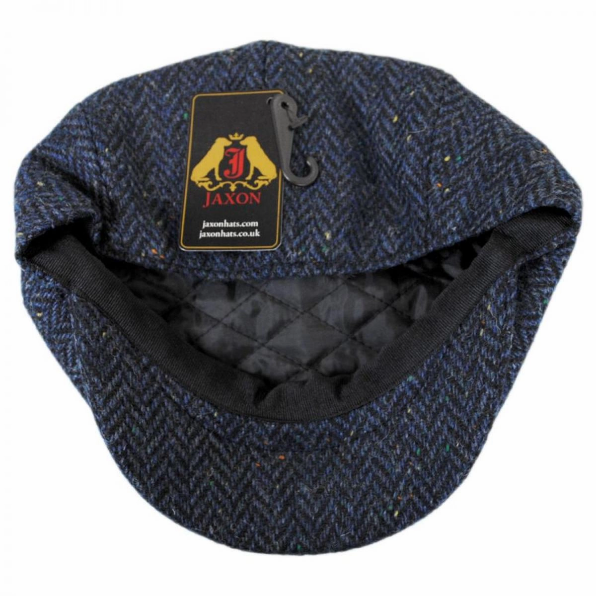 Cambridge Herringbone Wool Newsboy Cap