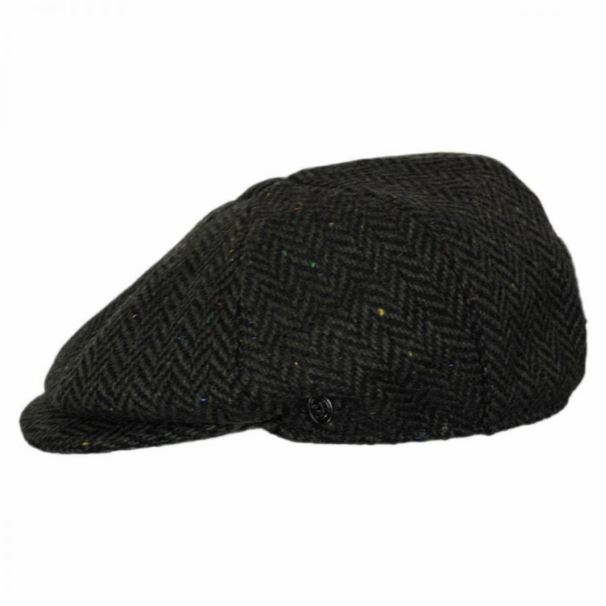 Cambridge Herringbone Wool Newsboy Cap