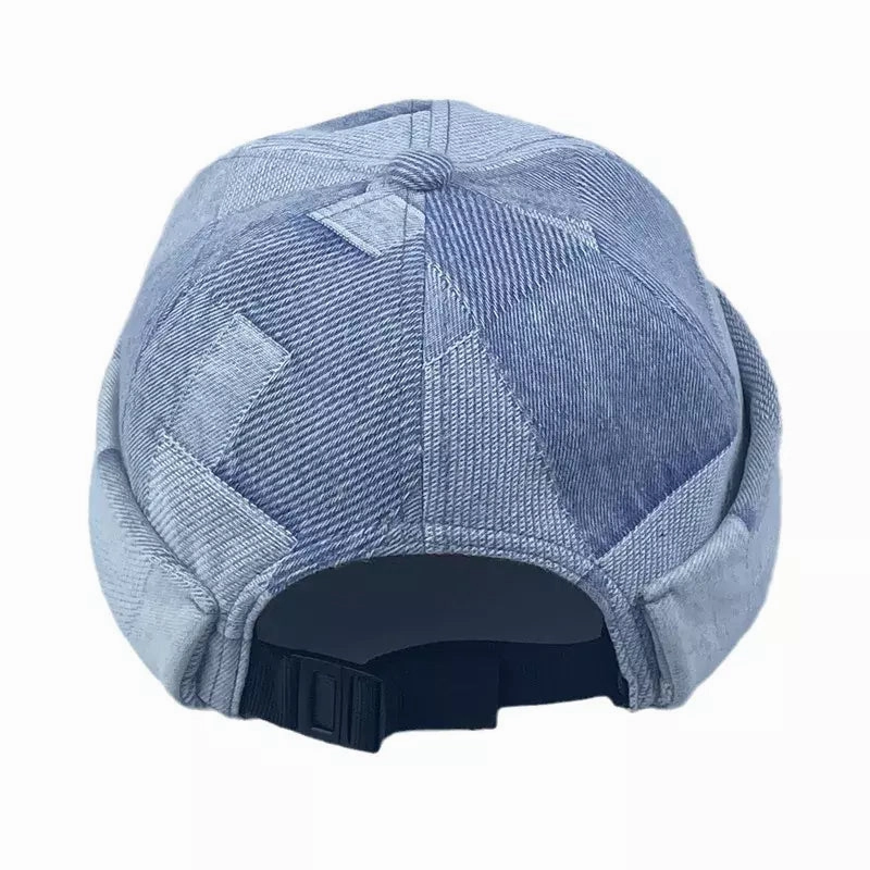 Camden Patchwork Denim Docker Cap