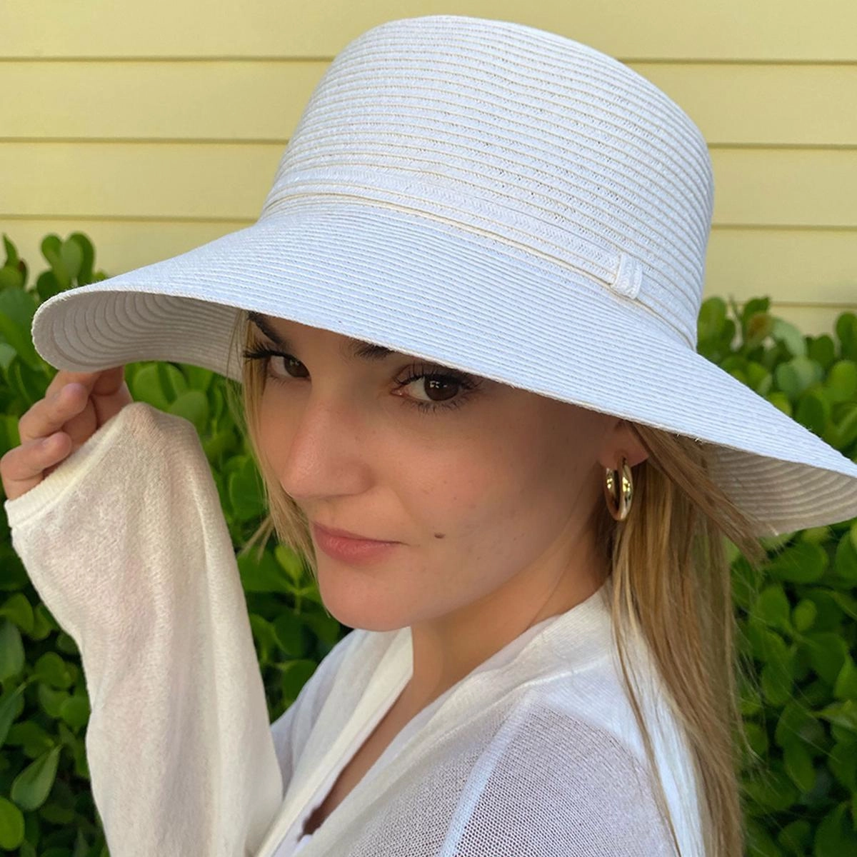 Camelia Toyo Straw Sun Hat