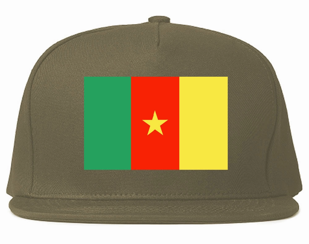 Cameroon Flag Country Printed Snapback Hat Cap