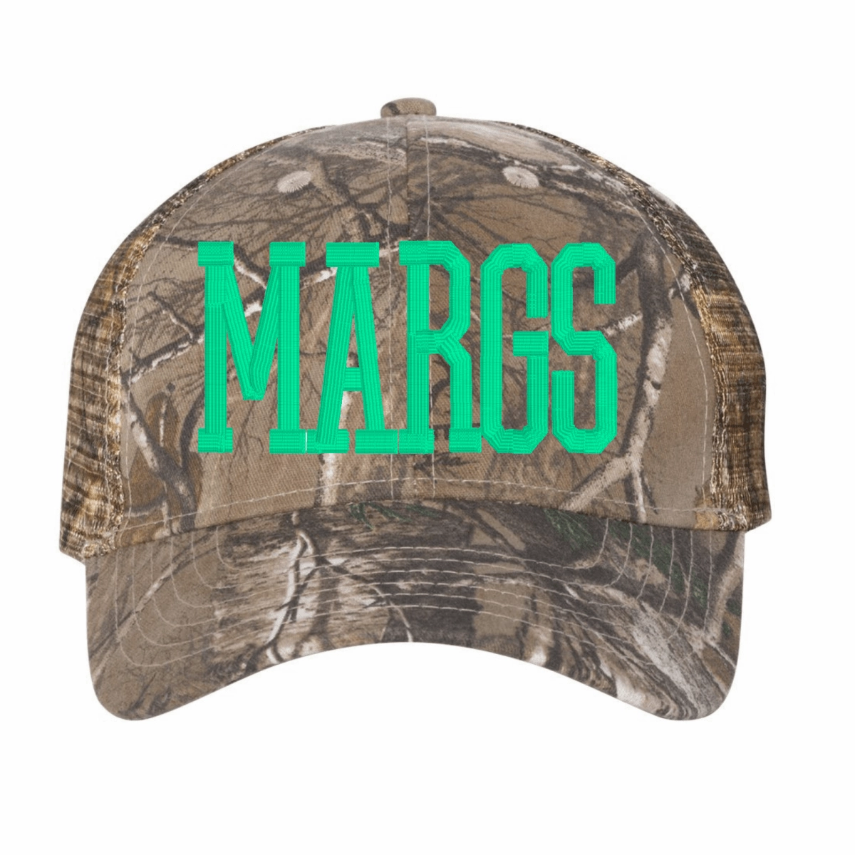 Camo 3D Embroidery Trucker Hat
