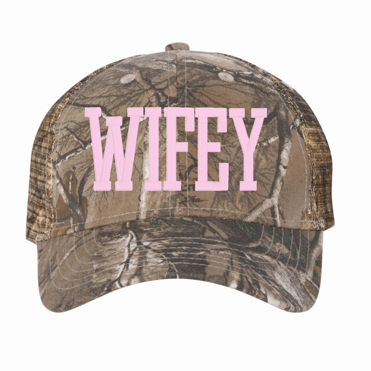 Camo 3D Embroidery Trucker Hat