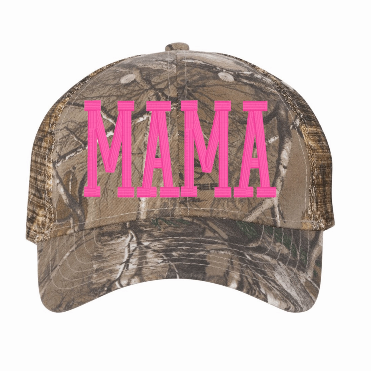Camo 3D Embroidery Trucker Hat