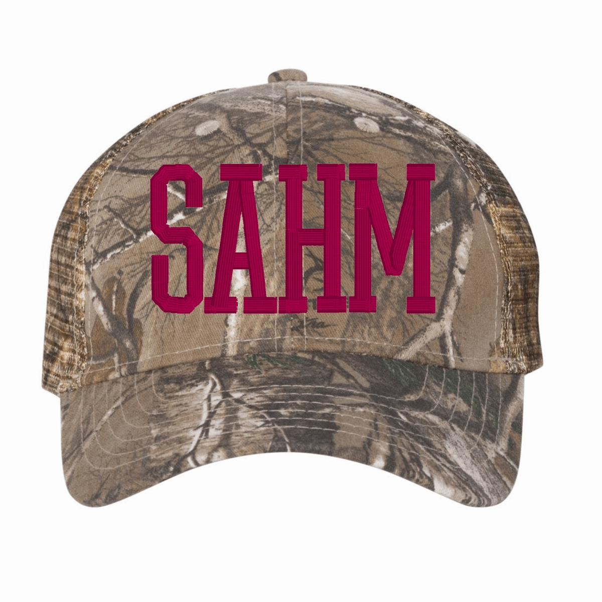 Camo 3D Embroidery Trucker Hat