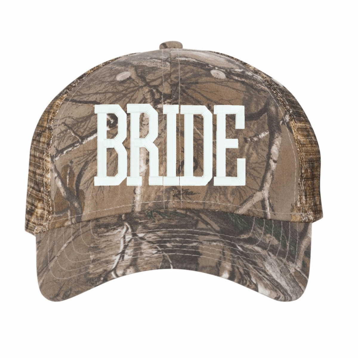 Camo 3D Embroidery Trucker Hat