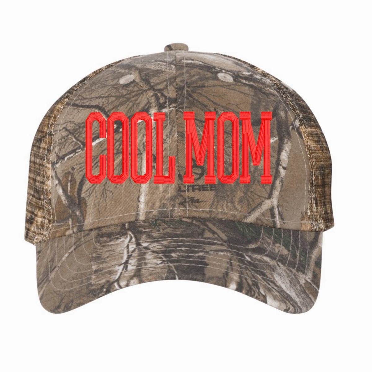 Camo 3D Embroidery Trucker Hat