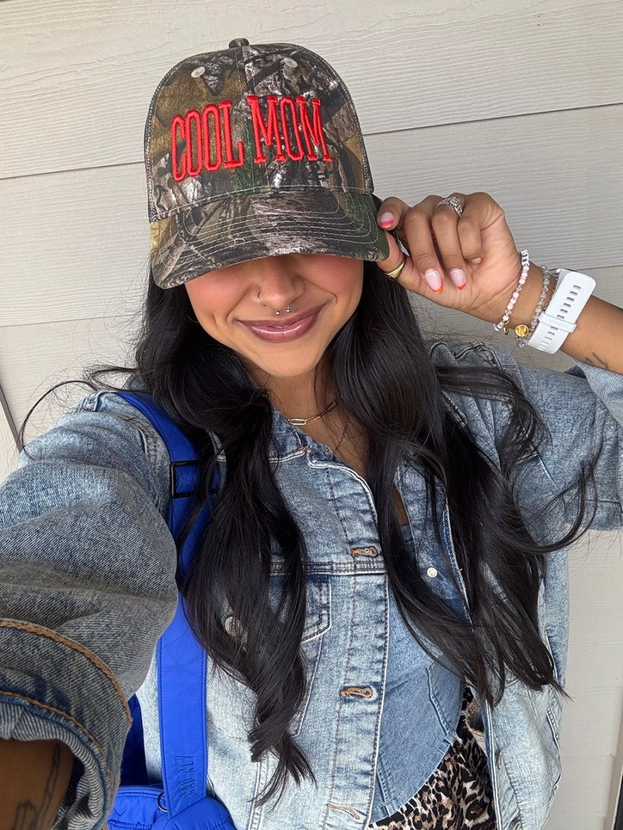 Camo 3D Embroidery Trucker Hat