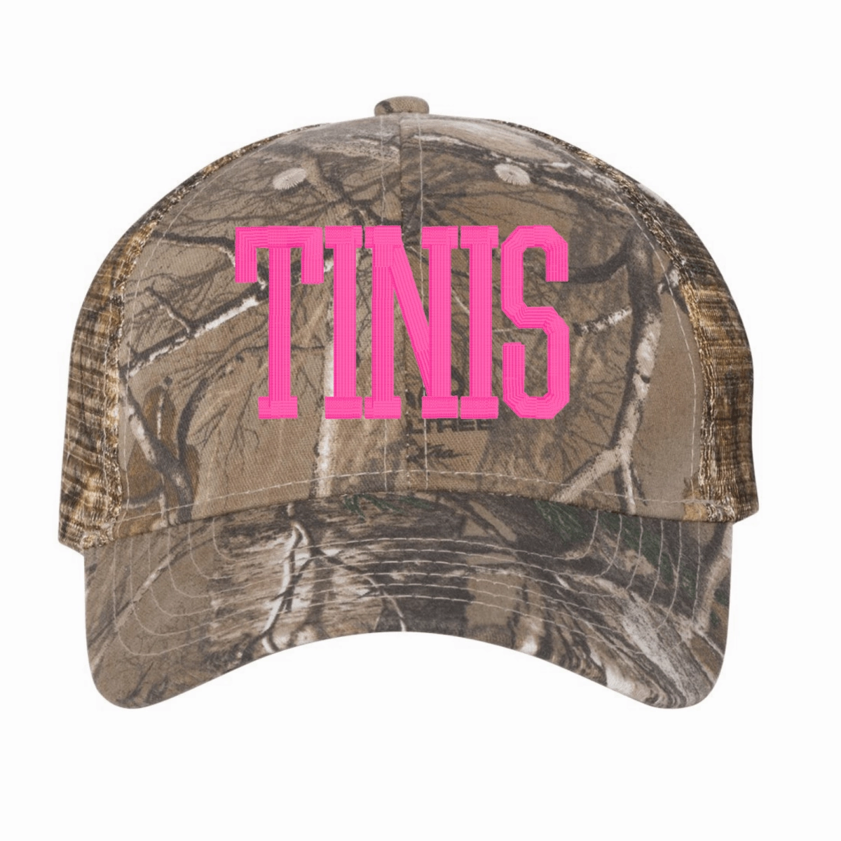 Camo 3D Embroidery Trucker Hat