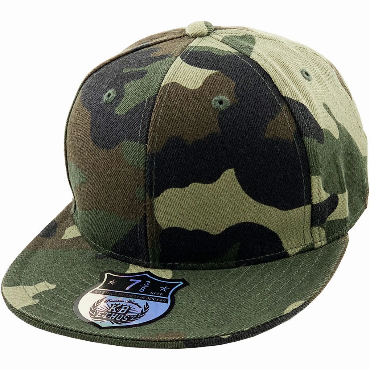Camo - Structured and Fitted Baseball Cap