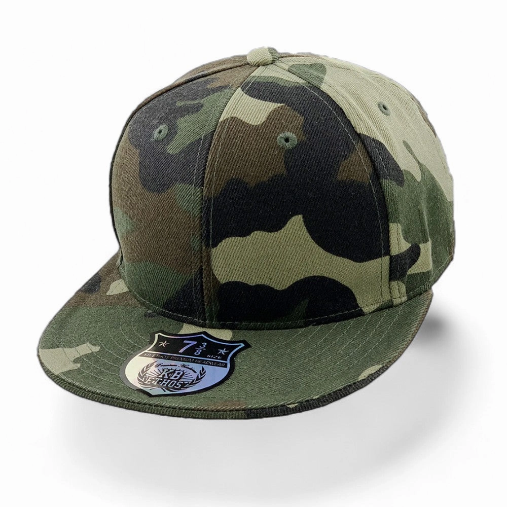Camo - Structured and Fitted Baseball Cap