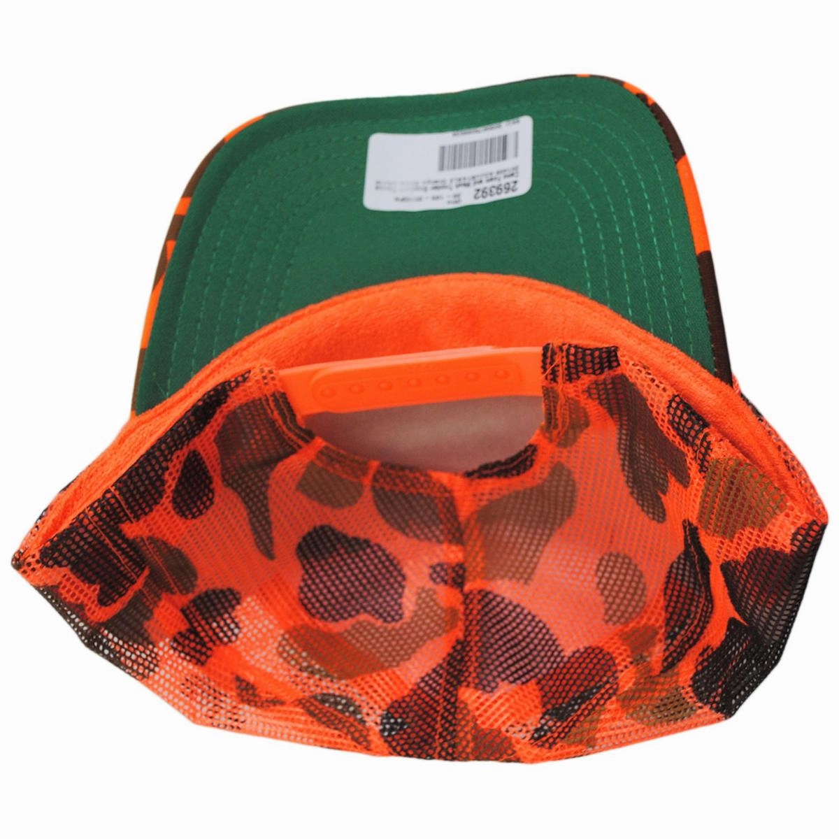 Camo Foam and Mesh Trucker Snapback Baseball Cap