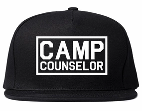 Camp Counselor Mens Snapback Hat