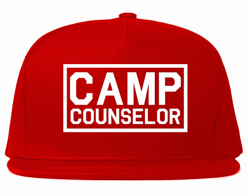 Camp Counselor Mens Snapback Hat