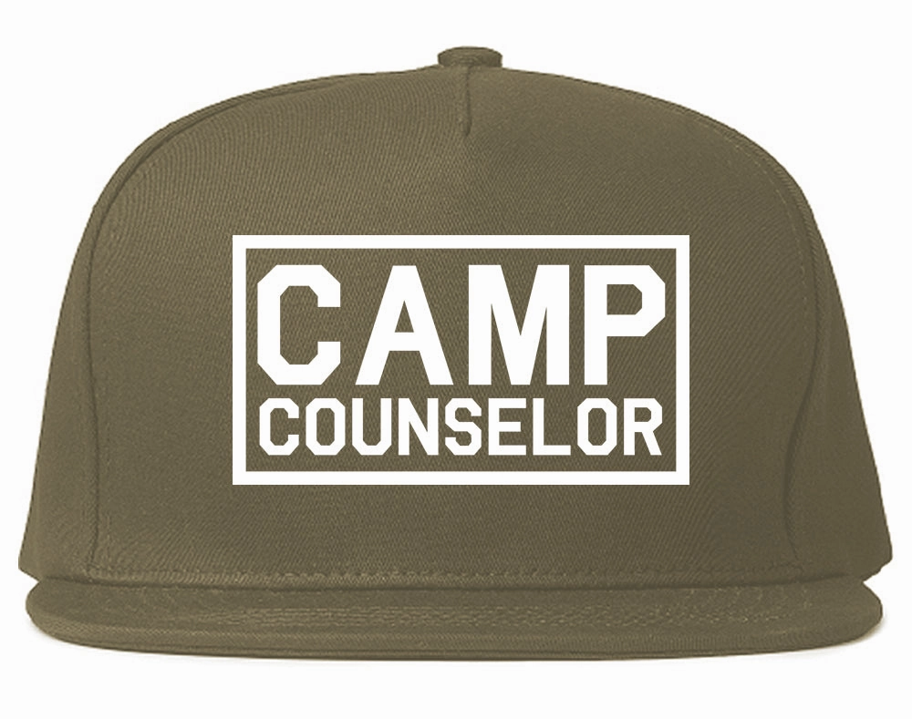 Camp Counselor Mens Snapback Hat