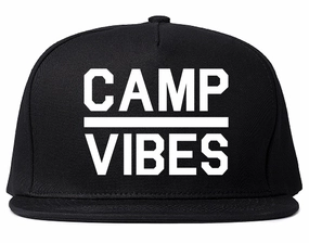 Camp Vibes Mens Snapback Hat