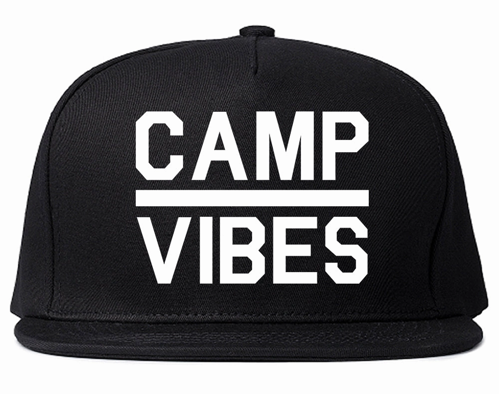 Camp Vibes Mens Snapback Hat