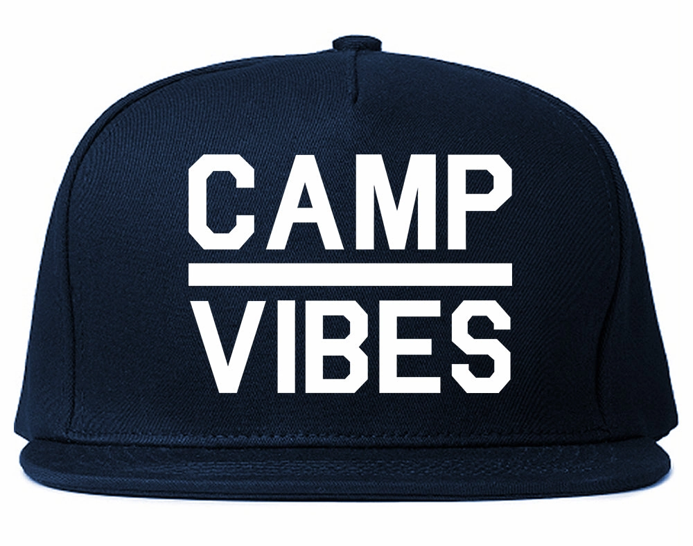 Camp Vibes Mens Snapback Hat