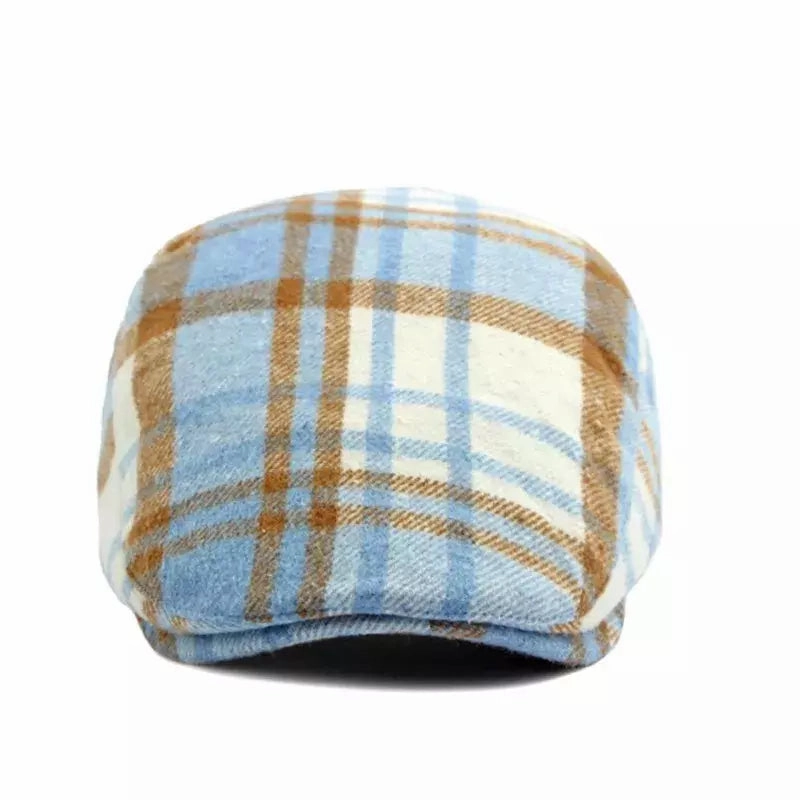 Camus Tartan Flat Cap
