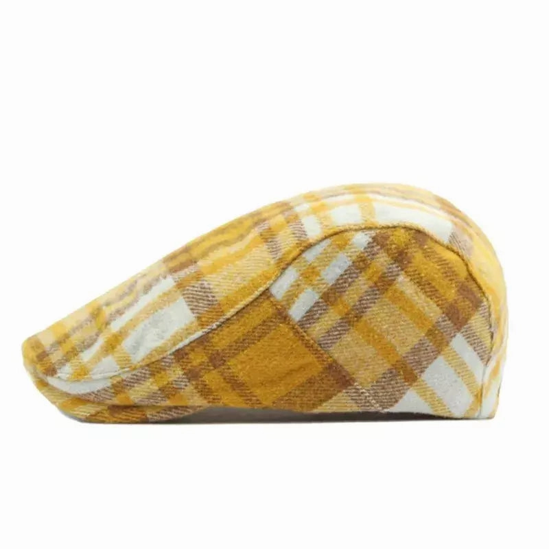 Camus Tartan Flat Cap