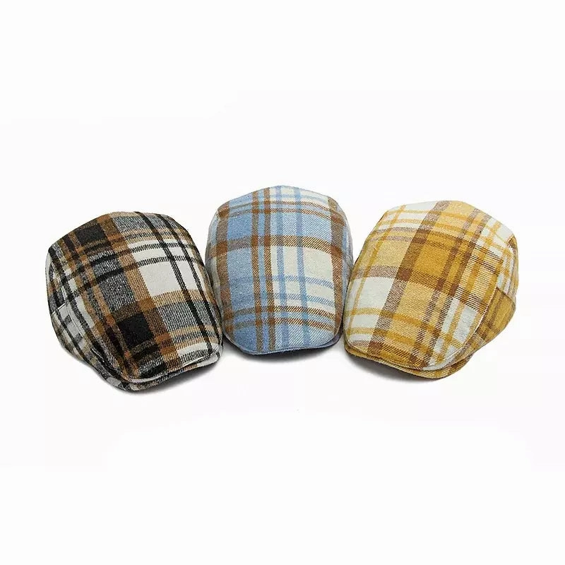 Camus Tartan Flat Cap