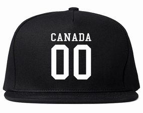 Canada Team 00 Jersey Snapback Hat
