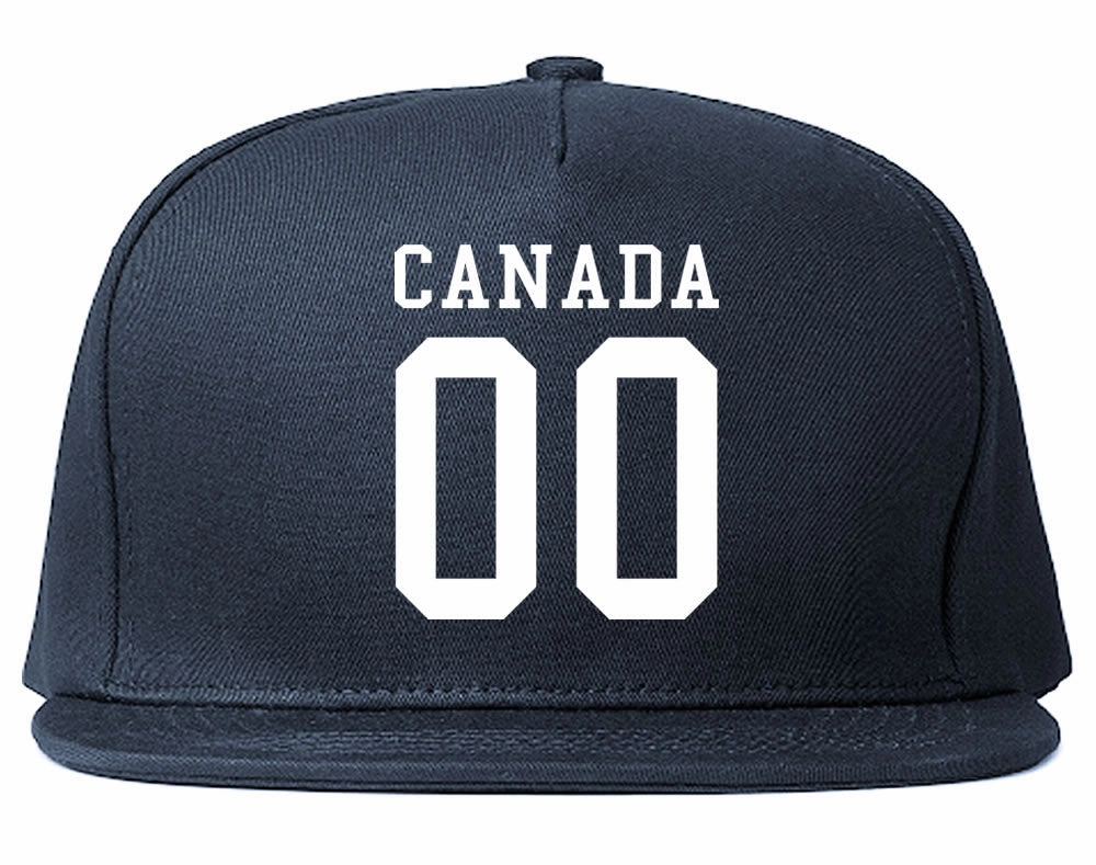 Canada Team 00 Jersey Snapback Hat