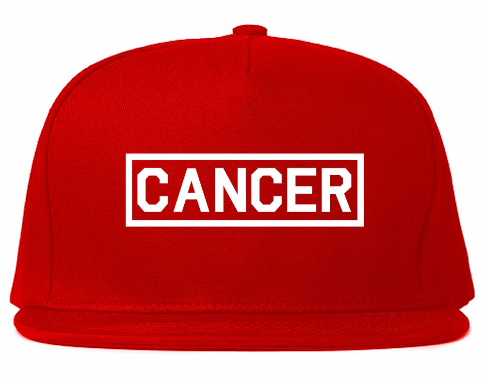 Cancer Horoscope Sign Mens Snapback Hat