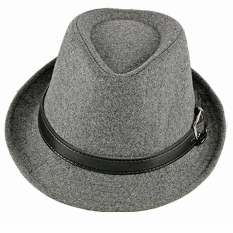 Cannes Vintage Plain Trilby Hat