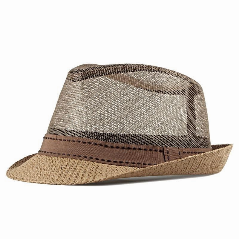 Capri Summer Mesh Trilby Hat