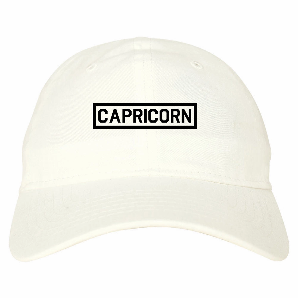 Capricorn Horoscope Sign Mens Dad Hat Baseball Cap