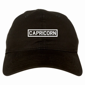 Capricorn Horoscope Sign Mens Dad Hat Baseball Cap