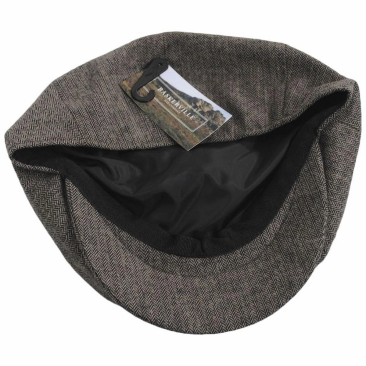 Cardiff Cotton Herringbone Newsboy Cap