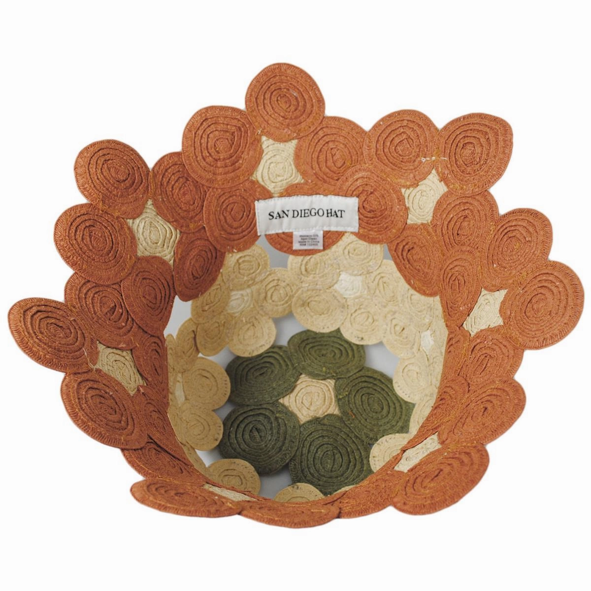 Carmen Toyo Straw Flower Bucket Hat