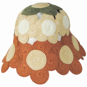 Carmen Toyo Straw Flower Bucket Hat