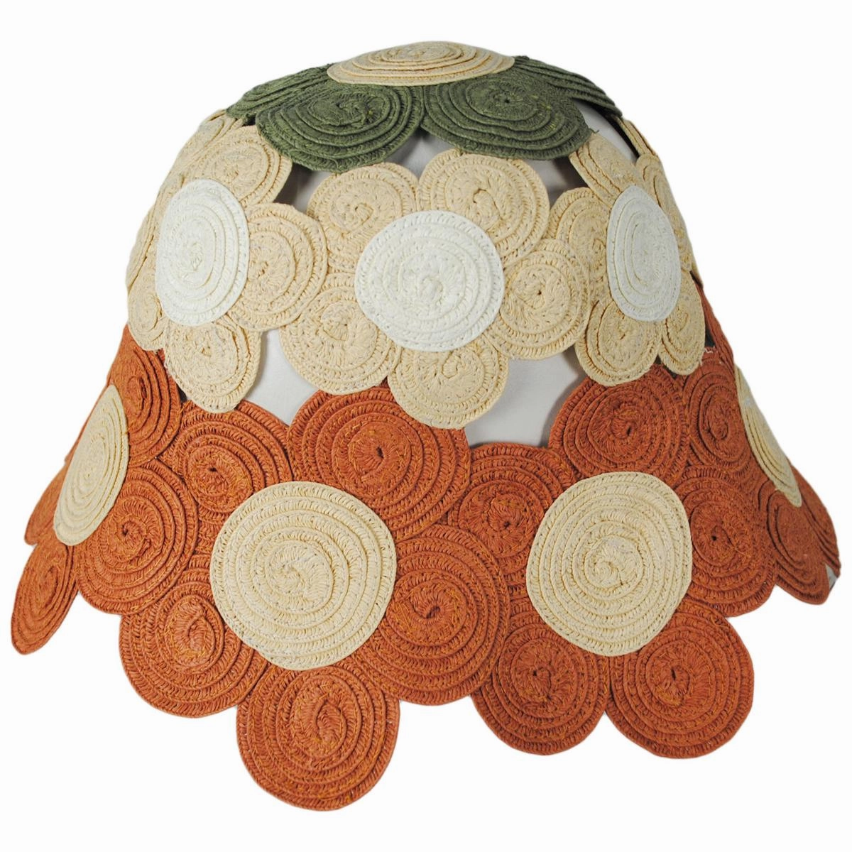 Carmen Toyo Straw Flower Bucket Hat