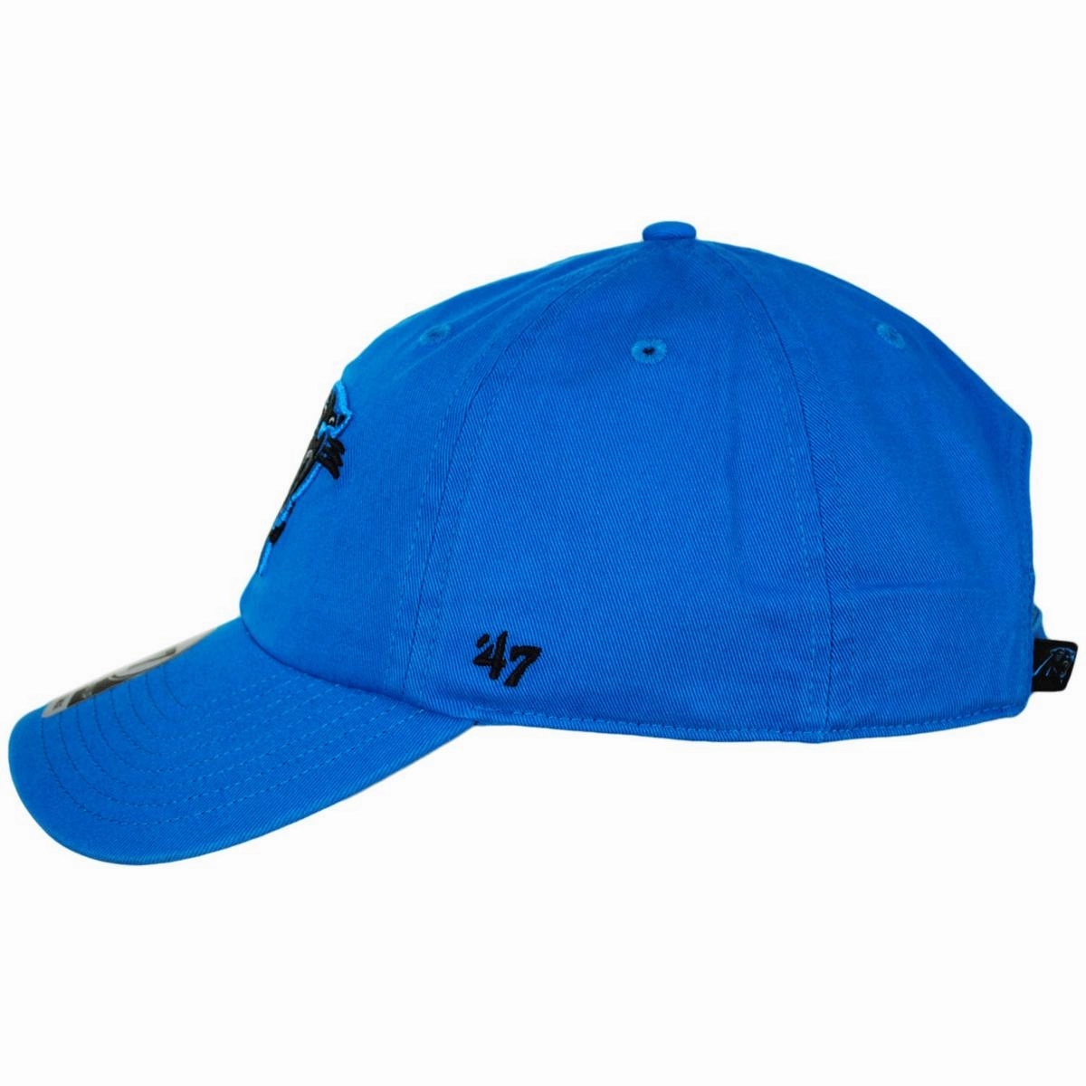 Carolina Panthers NFL Clean Up Strapback Baseball Cap Dad Hat