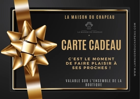 Carte Cadeau - La Maison du Chapeau