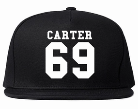 Carter 69 Team Jersey Snapback Hat Cap