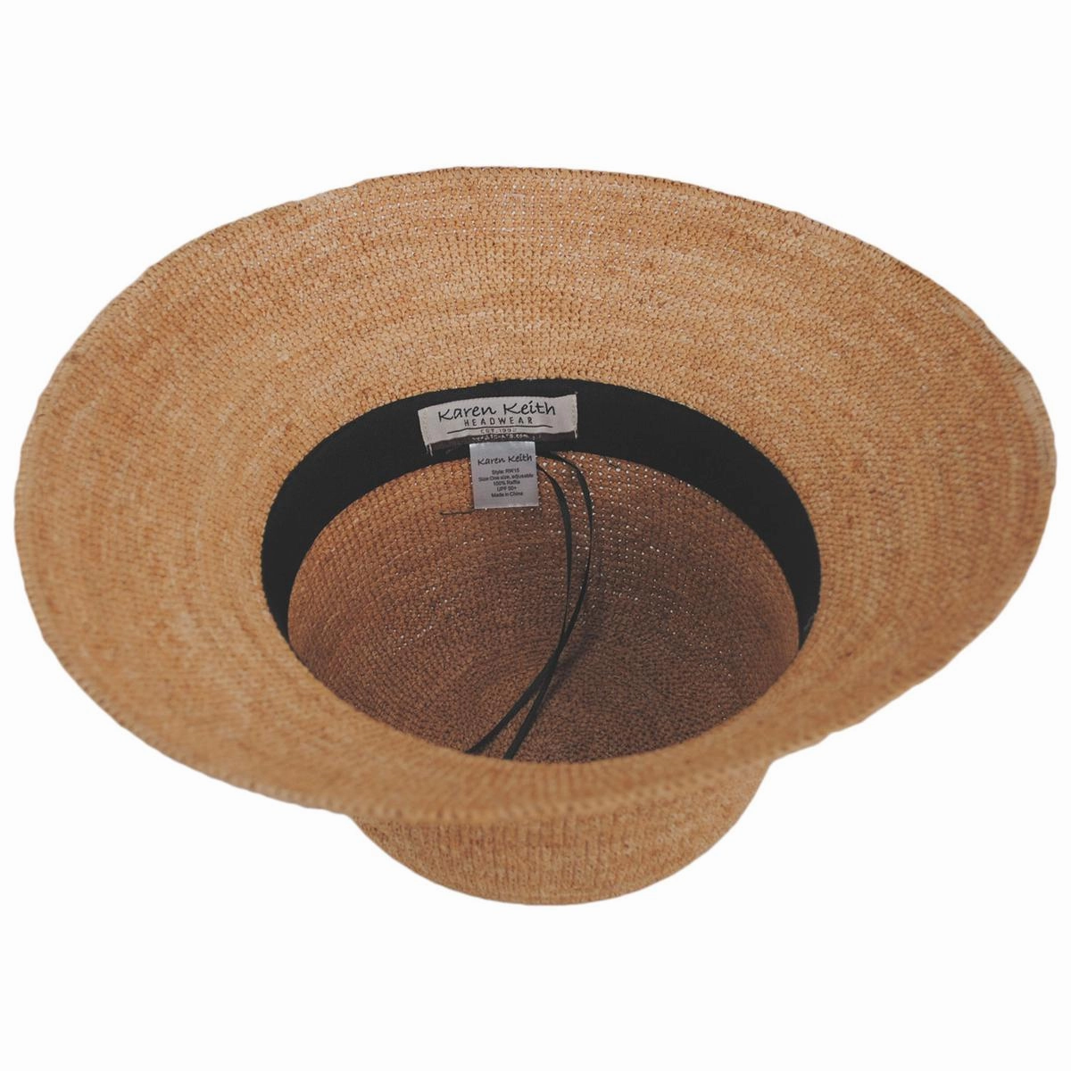 Casablanca Cove Raffia Crochet Straw Sun Hat