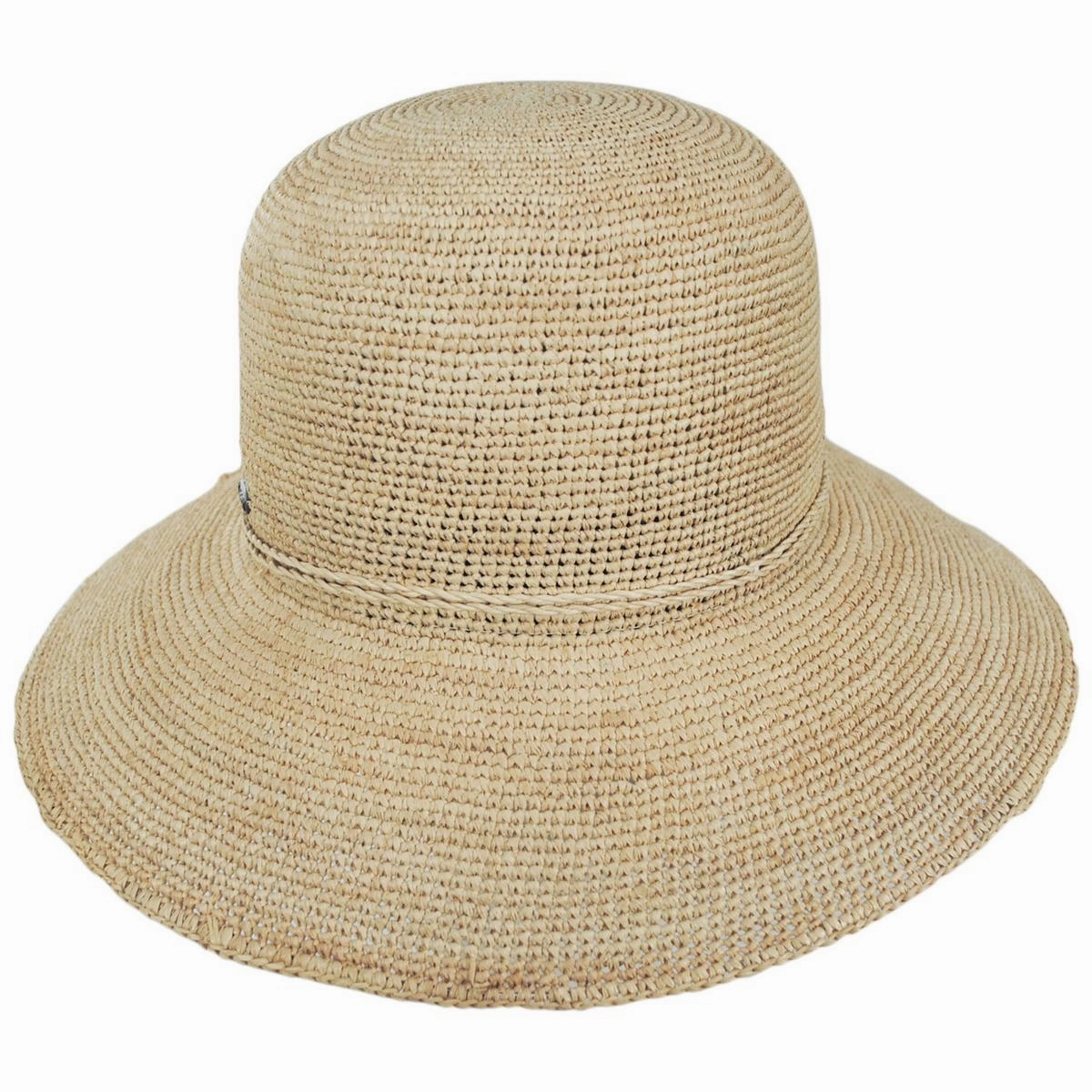 Casablanca Cove Raffia Crochet Straw Sun Hat