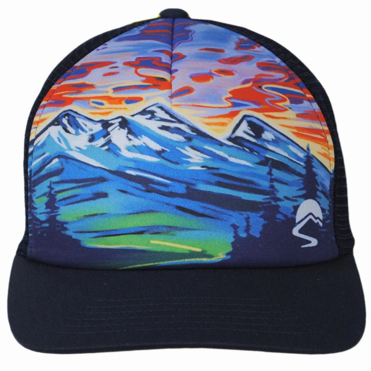 Cascade Range Trucker Snapback Baseball Cap