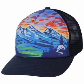 Cascade Range Trucker Snapback Baseball Cap
