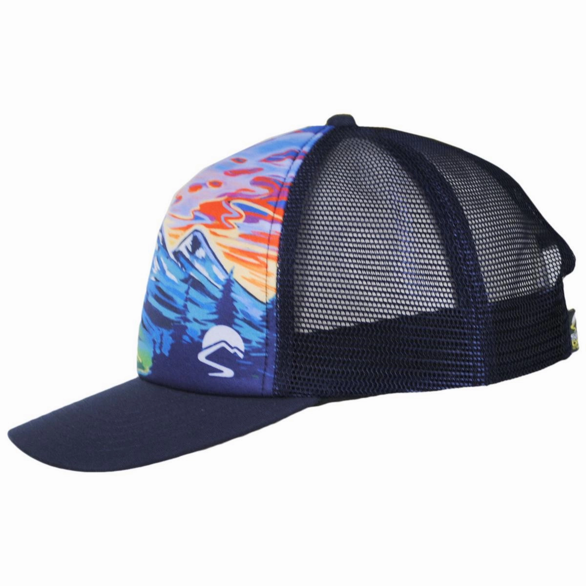 Cascade Range Trucker Snapback Baseball Cap