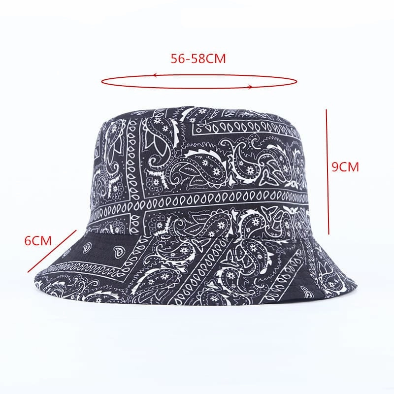 Cashew Flower Vintage Bucket Hat