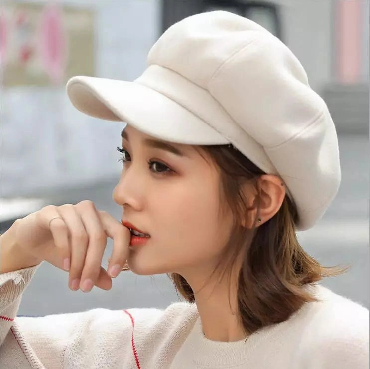 Casquette Gavroche Coton Femme
