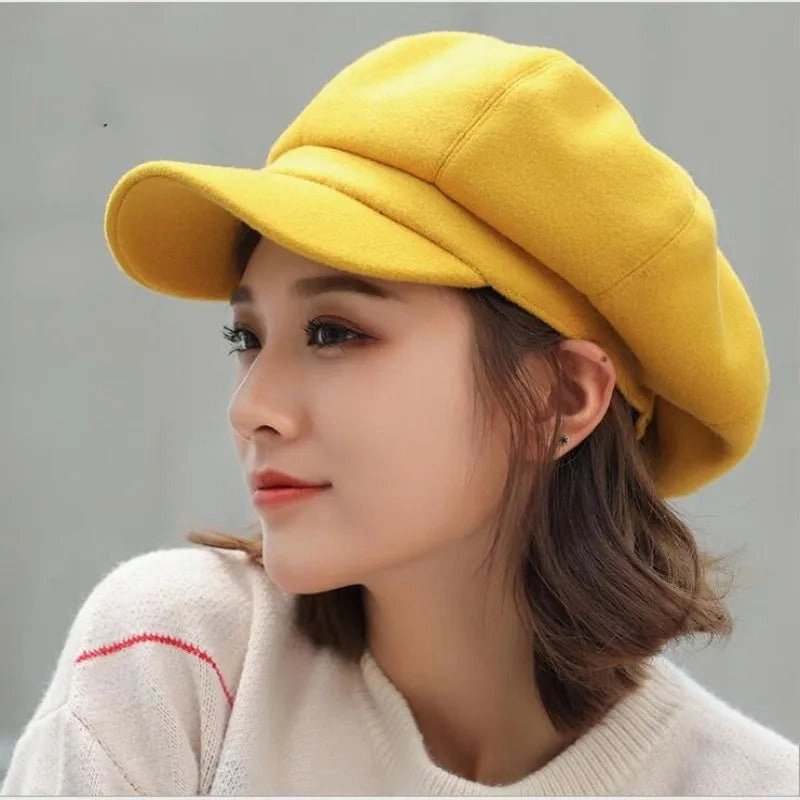 Casquette Gavroche Coton Femme