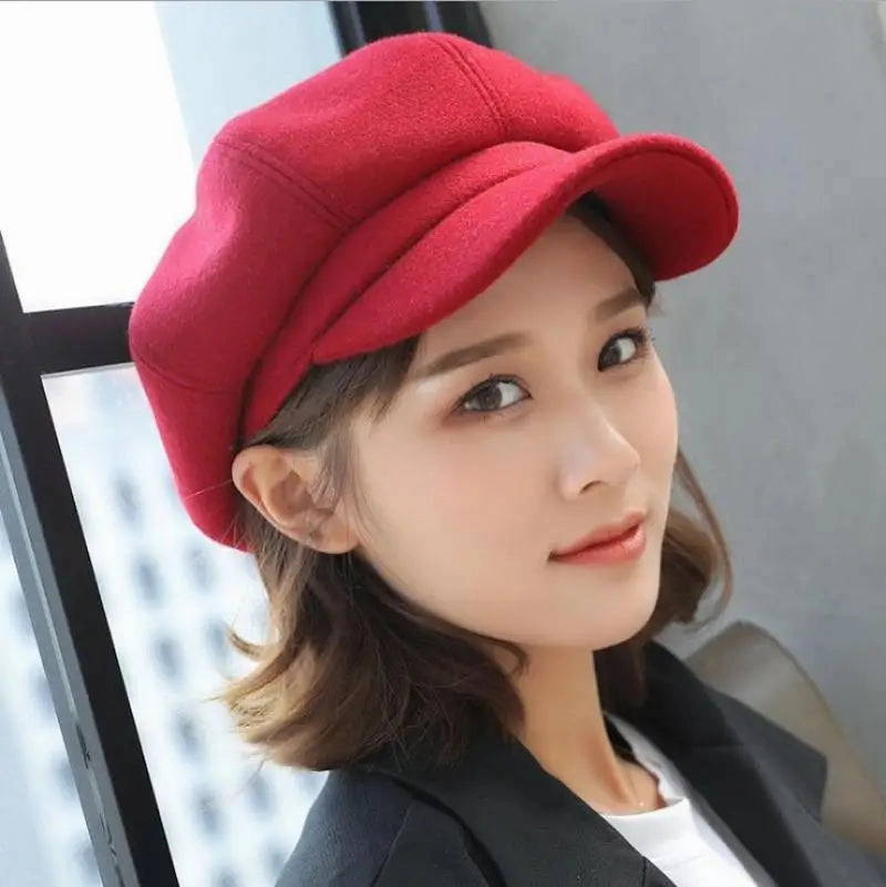 Casquette Gavroche Coton Femme