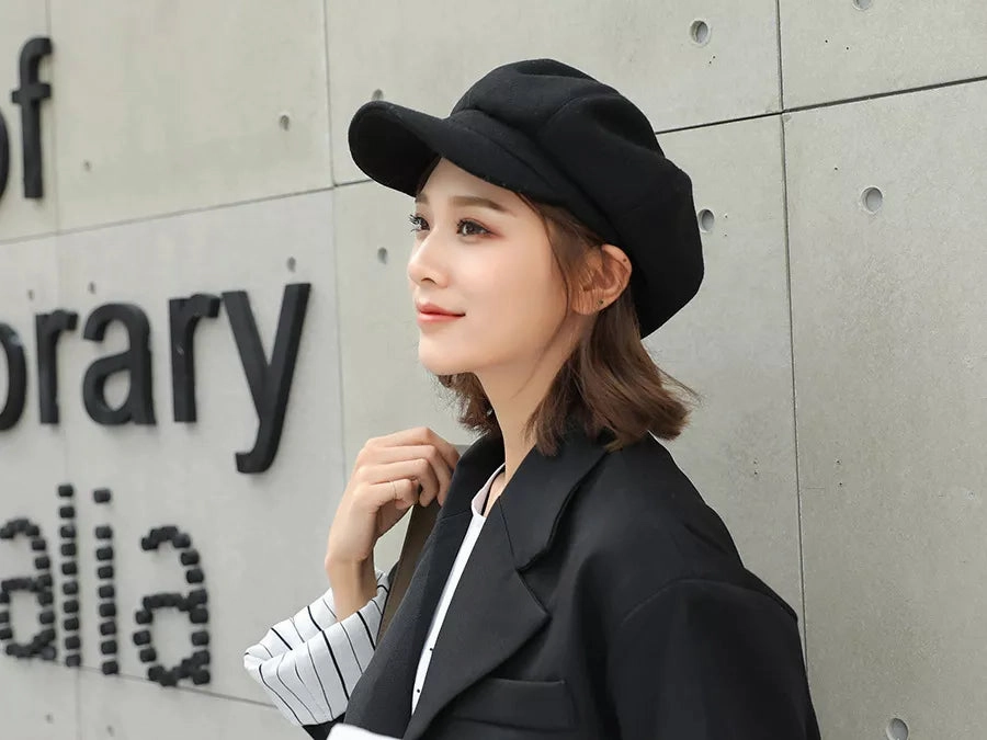 Casquette Gavroche Coton Femme